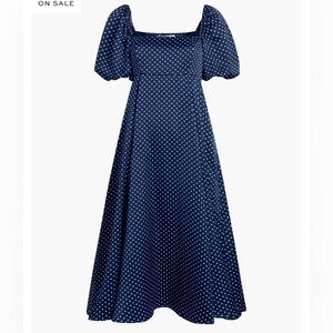 NWOT Hill House Matilda Polka Dot Dress